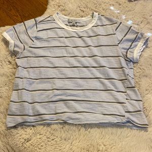 stripped shirt, stretchy, flowy